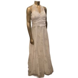 White Glittery Dress